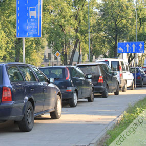Nowoczesne parkomaty na ulicach Warszawy