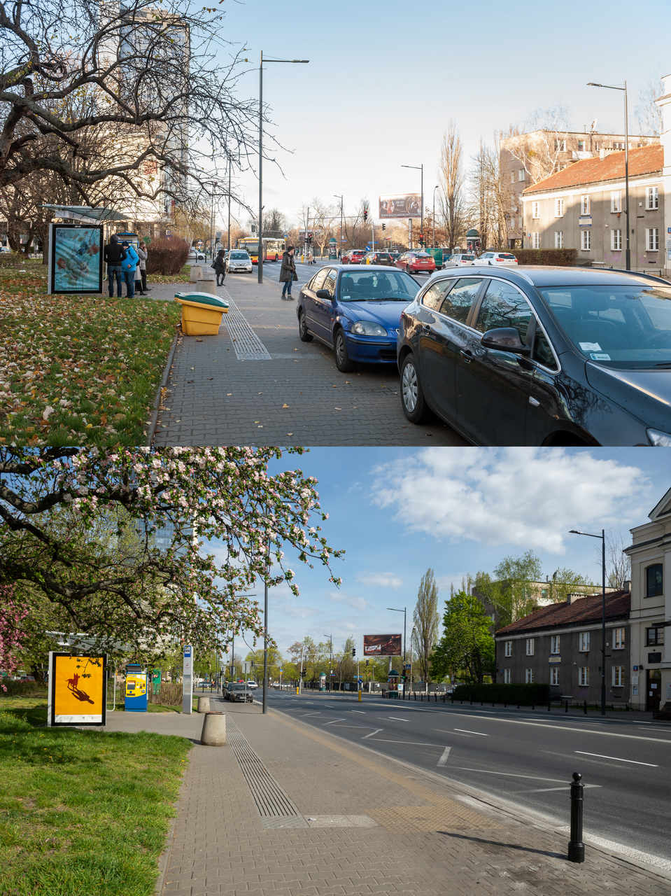 Bezpieczne chodniki w Warszawie