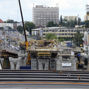 Bydgoszcz: budowa Trasy Uniwersyteckiej idzie do przodu