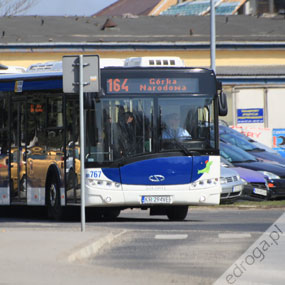 Monitoring strefy ograniczonego ruchu i wydzielonych pasów dla autobusów w Krakowie