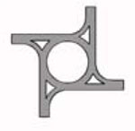 Rys. 4a. Male rondo brytyjskie lub szwedzkie (symbol)