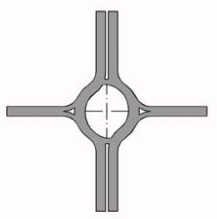 Rys. 5. Rondo turbinowe (symbol)